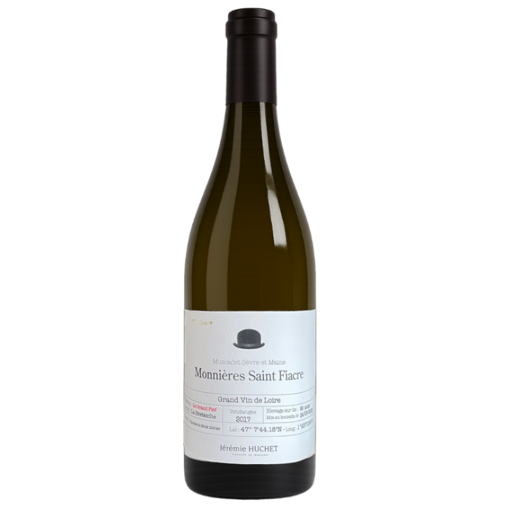 Le Grand Fief La Bretesche - Muscadet Sèvre et Maine Monnières-St-Fiacre 2017 - Jérémie Huchet - Melon de Bourgogne - Loire Valley, France - White