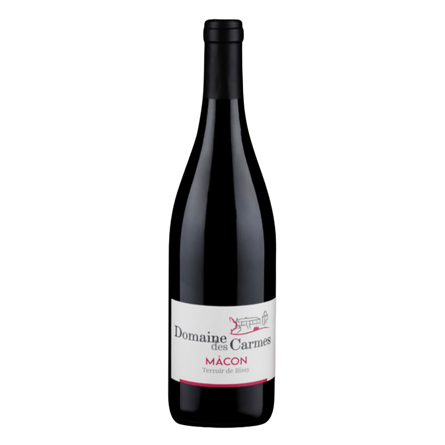 Terroir de Bissy - Domaine des Carmes - AOC Mâcon 2021 - Gamay - Bourgogne, France - Rouge