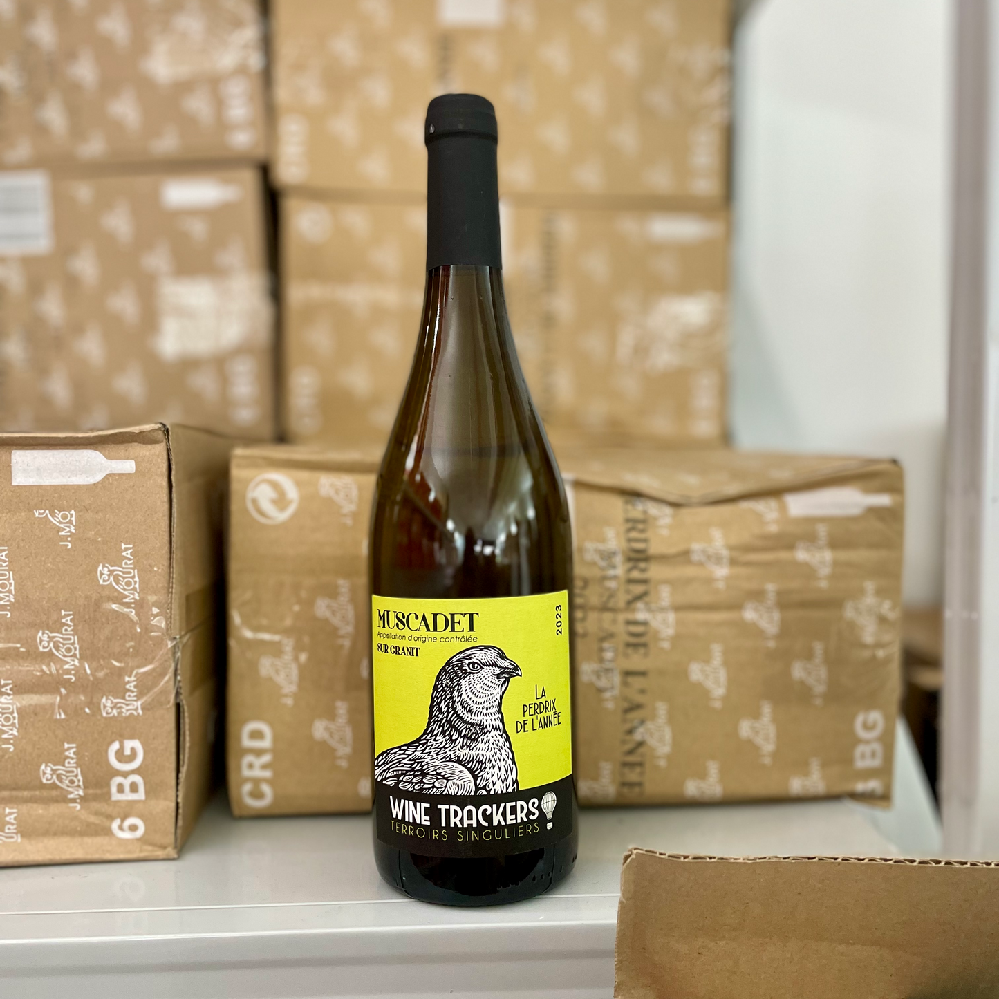 La perdrix de l'année - J.Mourat - AOC Muscadet 2023 - Melon de Bourgogne - 盧瓦爾河谷，法國 - 白