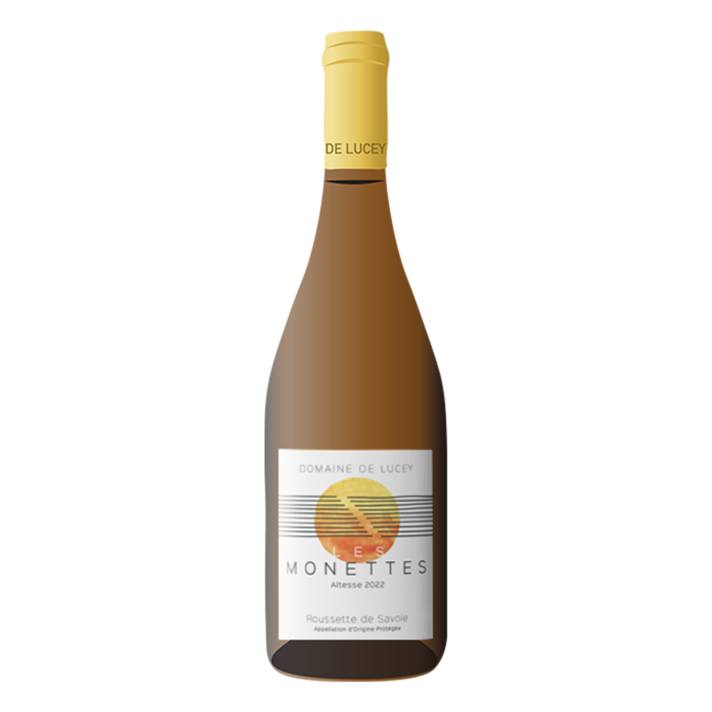 Les Monettes - Domaine de Lucey - AOC Roussette de Savoie 2022 - Altesse - 薩瓦省，法國 - 白色