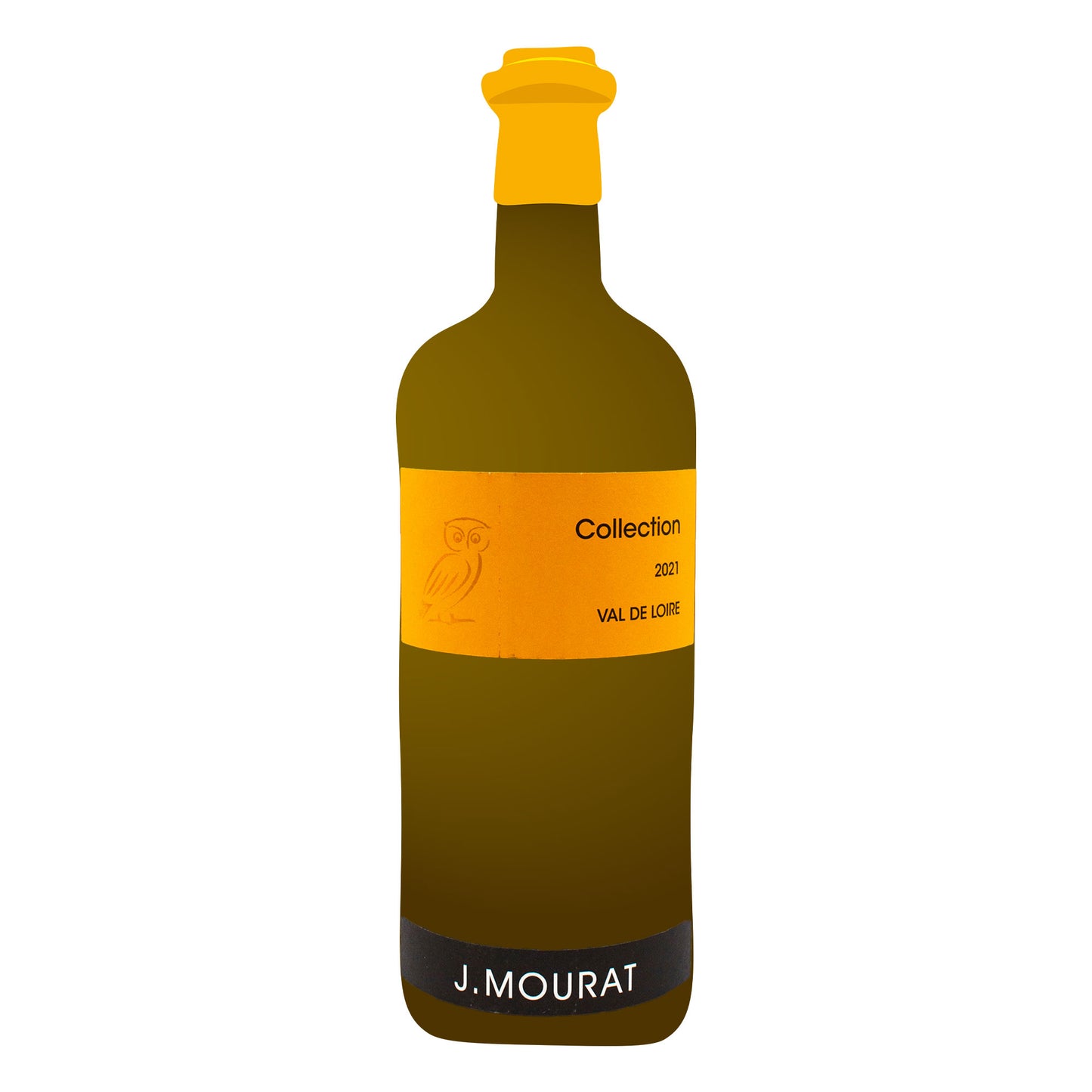 Collection - J.Mourat - AOC Fiefs Vendéens 2023 - Chardonnay, Chenin - Loire Valley, France - White