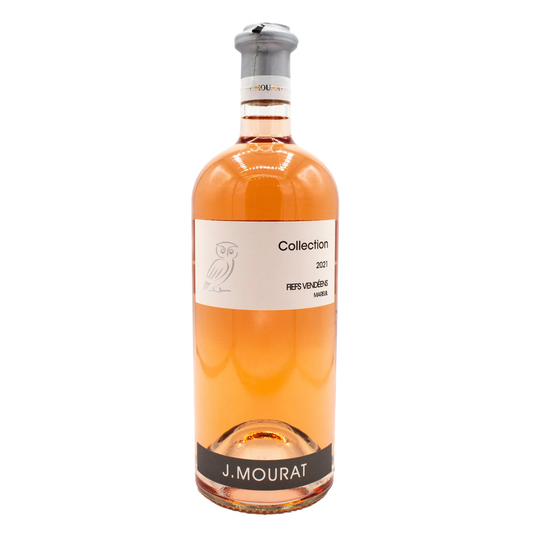 Collection - J.Mourat - AOC Fiefs Vendéens Mareuil 2023 - Val de Loire, France - Rosé