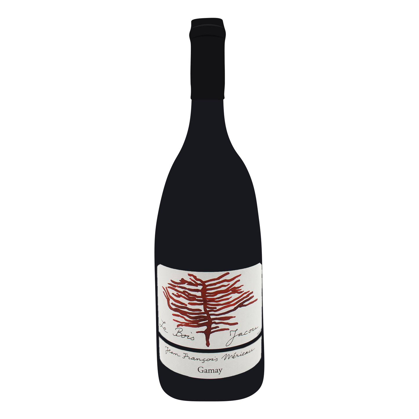 Le Bois Jacou - Domaine Mérieau - AOC Touraine 2022 - Gamay - 盧瓦爾河谷，法國 - 紅色