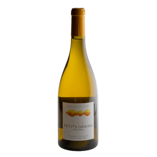 Les Petits Grains - Domaine de Lucey - AOC Roussette de Savoie 2022 - Altesse - Savoie, France - White