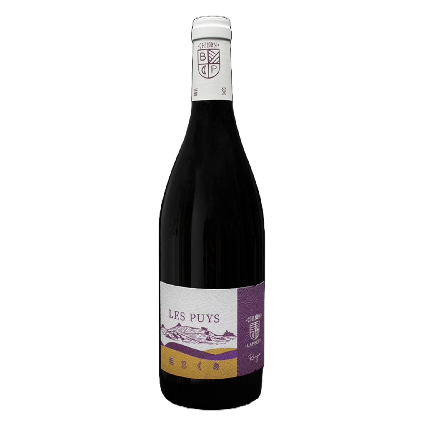 Les Puys - Domaine Lambert - AOC Chinon 2019 - Cabernet franc - Val de Loire, France - Rouge