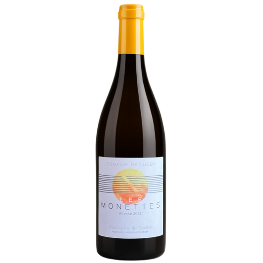 Les Monettes - Domaine de Lucey - AOC Roussette de Savoie 2022 - Altesse - Savoie, France - Blanc