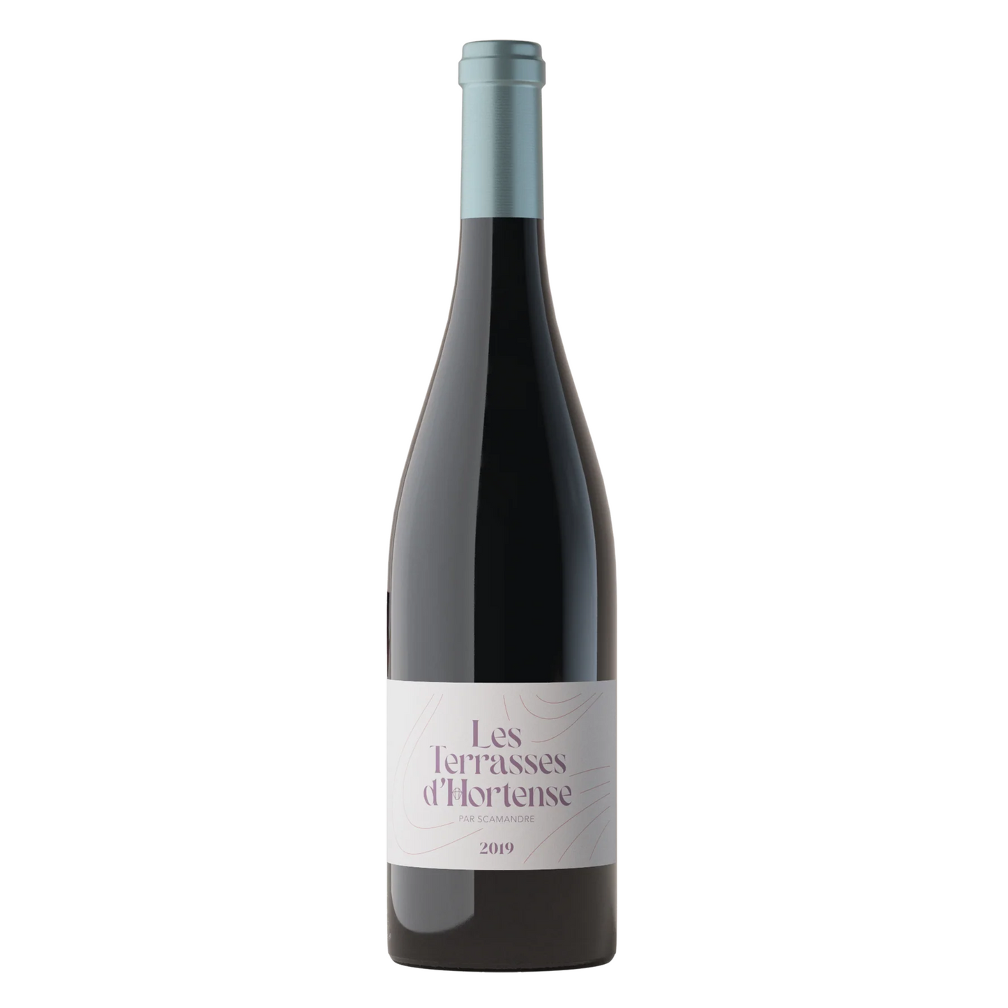 Les Terrasses d'Hortense - Domaine Scamandre - AOC Costières de Nîmes 2019 - Syrah, Carignan, Grenache, Marselan - Vallée du Rhône, France - Rouge
