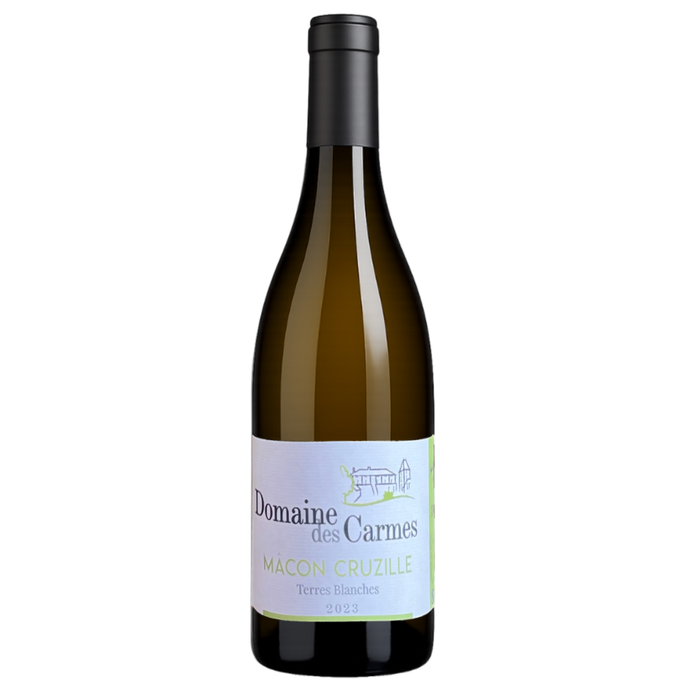 Terres Blanches - Domaine des Carmes - AOC Mâcon Cruzille 2023 - Chardonnay - Burgundy, France - White