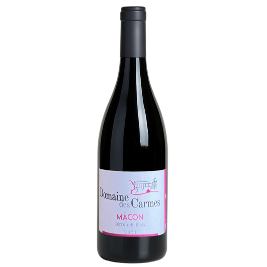 Terroir de Bissy - Domaine des Carmes - AOC Mâcon 2021 - Gamay - Bourgogne, France - Rouge